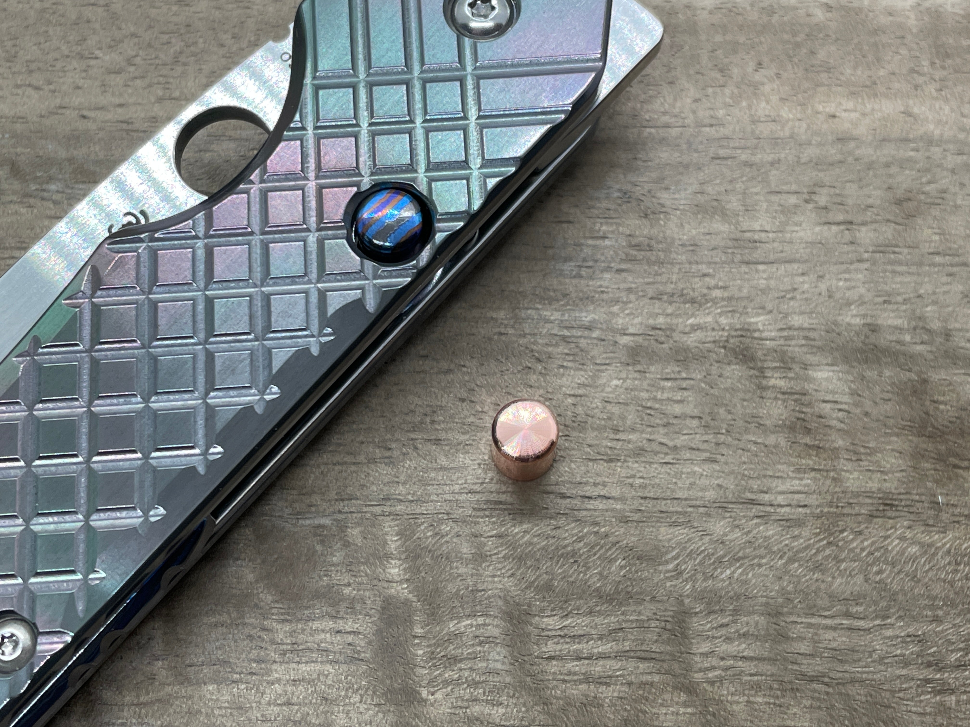 Copper Button<br>Spyderco Smock